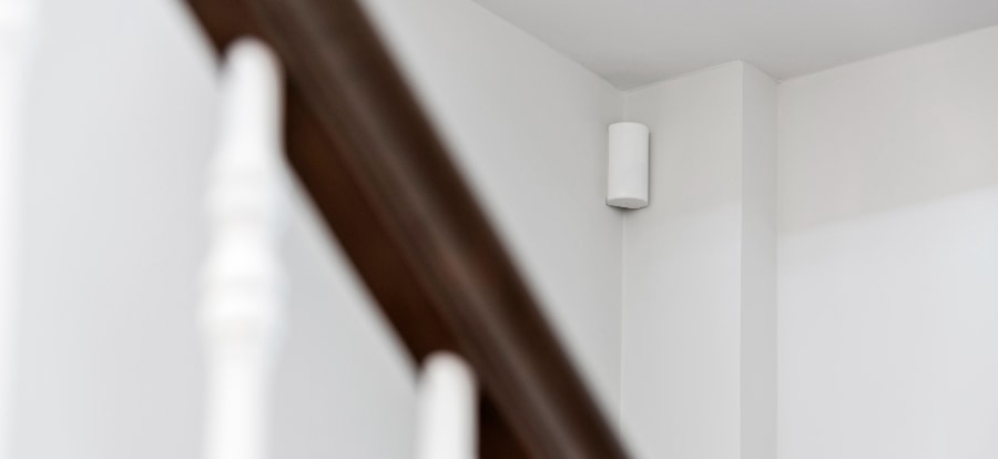 Mansfield motion sensor placement